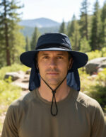 Sombrero Gorro Con Cubre Nuca Y Filtro Uv 50 Camping Pesca - Imagen 8