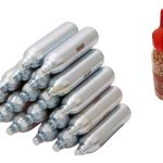 Garrafas Pistola De Co2 20+1000 Balines 4,5 Chumbos Crosman