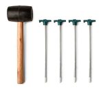 Kit Equipo Para Carpas Coleman Estacas, Martillo De Goma - Imagen 4