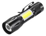 Linterna Foco-zoom Recargable C/iluminador Camuflada