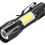 Linterna Foco-zoom Recargable C/iluminador Camuflada