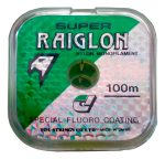 Tanza Nylon Monofilamento Super Raiglon 0.128 Mm Fluor