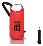 Bolso Estanco Ocean Pack 10 Litros Kayak Campig Playa Bolsa - Imagen 10
