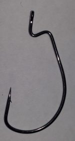 Anzuelo Tsurinoya Off Set Sin Lastre 3/0 Vinilo Antienganche - Imagen 2