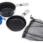 Set Para Camping Ntk Hoya Sarten Vaso Acero Antiadherente