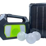 Foco + Panel Solar + Lamparas + Cargador