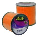 Bobina Tanza Nylon Monofilamento Araty 0.45 Mm Amarillo Fluo - Imagen 6