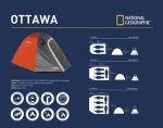 Carpa National Geographic Ottawa 6 Camping Para 6 Personas - Imagen 4