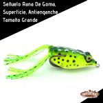 Señuelo Rana De Goma, Superficie, Antienganche,tamaño Grande - Imagen 3