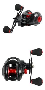 Reel Galleta Rotativo Pesca Ambas Manos Freno 10kg - Imagen 9