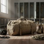 Bolso De Lona Duffel Bag Táctica Resistente Multifuncional