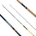 Caña Shimano Stimula 6.6 Pies 6-10lbs 2 Tramos Spinning Azul Marino