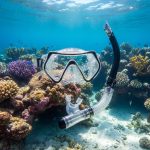 Snorkel Con Valvula Y Mascara Antiempañante Buceo - Imagen 3