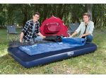 Colchon Inflable 2 Plazas Bestway Color Azul Camping Viaje
