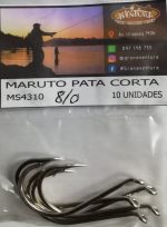 Anzuelo Maruto Pata Corta 8/0 Rio Costa Brotola Corvina - Imagen 2