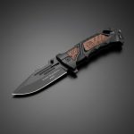 Navaja Táctica Militar Boker Negra Supervivencia Filo