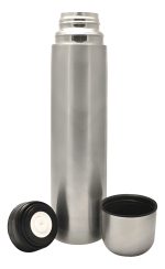 Termo Bala 1 Litro Acero Inoxidable Doble Capa Termica
