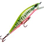 Señuelo Raptor Minnow 120 Tarariras Dorados Fluor Blanco Nar