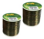 Bobina Tanza Nylon Monofilamento Araty 0.40 Mm Multicolor