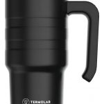 Vaso Térmico Termolar Para Cafe Te Frio Calor Gris 590ml