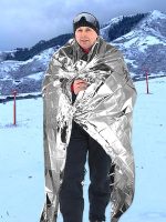 Manta Térmica Aluminizada Emergencia Supervivencia 1.6x2.10m - Imagen 3