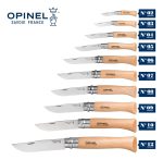 Navaja Opinel Nº 7 Inoxidable Hoja 8cm Plegable Madera Caza Pesca - Imagen 7