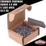 Chumbos Crosman Domed 4.5 Mm Liebres Zorros Nutrias 7.9 Gr - Imagen 4