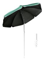 Sombrilla 2m Diametro Con Twist Drive Protec Solar Spf 30