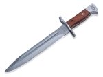 Cuchillo Bayoneta Ak47 Caza Estocada Vaina De Cuero