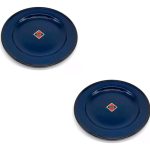 2 Platos Hondo 22cm Sue Esmaltado Promo Camping