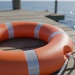 Aro Salvavidas Hombre Al Agua Barco Bote Nautica Reflectivo - Imagen 4