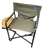Silla Camping Explorer Plegable Con Mesa Y Posavasos 140 Kg - Imagen 3