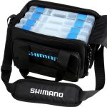 Bolso/caja Shimano Baltica 4 Fundas, Color Negro, Pesca