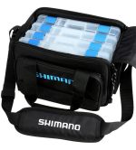 Bolso/caja Shimano Baltica 4 Fundas, Color Negro, Pesca