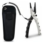 Pinza Pesca Señuelos Saca Anzuelo Punta Para Aros 22cm