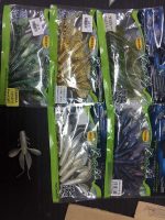 Señuelo Vinilo Pesca Variada Camarón Tsurinoya Playa - Imagen 6