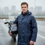 Pilot Italiano Impermeable Unisex En Nylon Pvc - Imagen 2