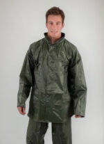 Equipo De Lluvia Impermeable Unisex En Nylon/pvc
