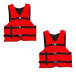 Chaleco Salvavidas Alto Impacto 75 Kg. Ideal Para Kayak - Imagen 5