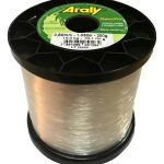 Bobina Tanza Nylon Monofilamento Araty 0.30 Mm Transparente