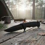 Navaja Tactica Militar Dentada Corta Soga Supervivencia - Imagen 12