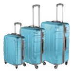 Set De 3 Valijas Arye De Viaje Reforzadas Rígidas Ruedas