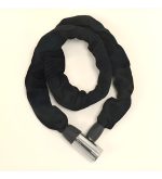 Tranca Con Llave Moto O Bici Cadena Forrada Extra Resistente