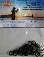 Esmerillon Maruto 3003 N°6 X 10 Uni. Pesca Rio Laguna Costa - Imagen 3