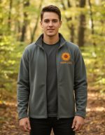 10 Camperas Polar Talles Colores Logo Bordado 3000 Puntadas