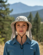Sombrero Gorro Con Cubre Nuca Y Filtro Uv 50 Camping Pesca - Imagen 2