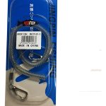 Correa Para Pinza O Boga Grip De Pesca Espiral Retráctil 3mt