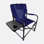 Silla Plegable Reforzada Con Mesa Y Posa Vaso Para Camping - Imagen 6