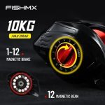 Reel Galleta Rotativo Pesca Ambas Manos Freno 10kg - Imagen 10