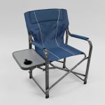 Silla Plegable Reforzada Con Mesa Y Posa Vaso Para Camping - Imagen 3